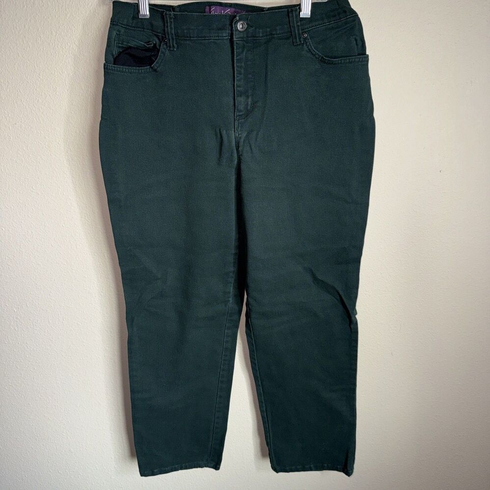 Gloria Vanderbilt Amanda Jeans Dark Green